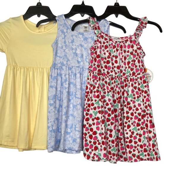 MEMBERS MARK 3 PACK GIRLS‎ YUMMY DRESS SIZE 7 NWT - Picture 9 of 10